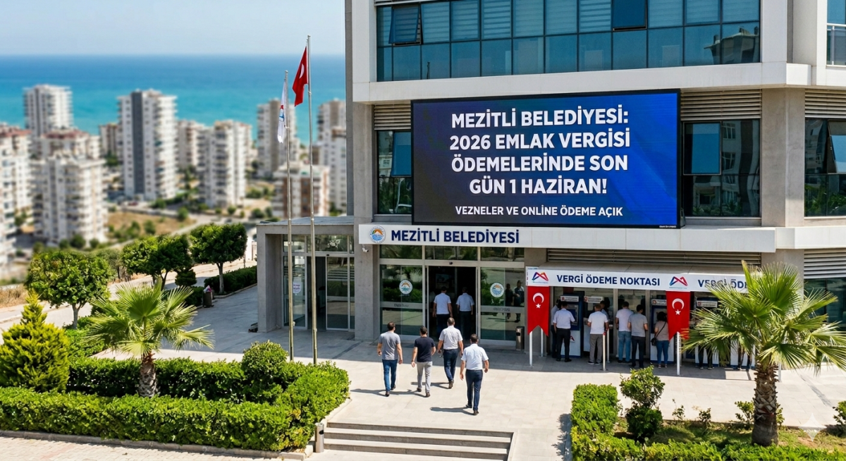 Mezitli'de Emlak Vergisi İçin Son Viraj: Sistemler Vatandaşı Çileden Çıkardı!